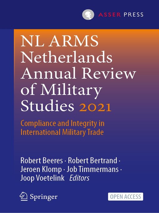 Title details for NL ARMS Netherlands Annual Review of Military Studies 2021 by Robert Beeres - Available